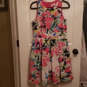 Eliza J Floral dress